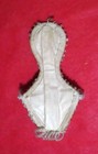 Vintage Niagra Iroquois Beaded Pocket Watch Holder - Blue And Silver Beads