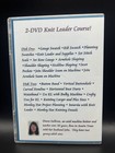 Knit Leader Course  for Machine Knitting  By Diana Sullivan Ln