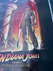 1984 Indiana And The Temple Of Doom One Sheet Movie Theater Poster 27x40  Rolled