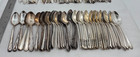 Lot Of 100 Assorted Vintage Silverplate Teaspoons - Lot 136