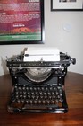 Antique Underwood Model 6 Vintage Typewriter