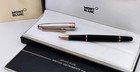 Refurbished  Montblanc Meisterst  ck Dou   Geometry Classique Rollerball Pen