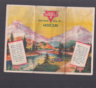 1930 Conoco Road Map Of  Missouri