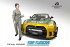 Top Tuners 2 American Diorama Premium 1 18 Scale Figurine 3 5  Lady Figure 60102