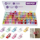 100pcs Sewing Clips Multipurpose Quilting Fabric Craft Accessories Tools New