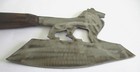 Antique Vintage Old Butcher Cleaver Lion Figure Meat Chopper Knife   