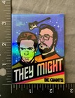 They Might Be Giants Vintage Look  Holo Decal sticker 3 5 X 2 5    Tmbg Star Trek