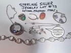 Nearly 200g Sterling Silver Lot W southwestern Heart Omega Earrings More  Ss-826