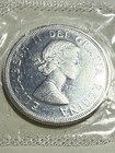 1964 Canada Silver Dollar Uncirculated Proof Like Sealed In Mint Package 