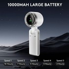 Portable Handheld Mini Fan  Foldable Powerful Winds Turbo Fan  10000mah Battery