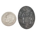 1920 s Mutt   Jeff Lapel Stud Metal Cracker Jack Prize Button Hole