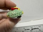 Handcrafted Crochet Amigurumi  Doll Vintage 2 Inches