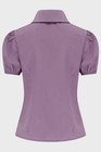 Killstar Blouse Mauve Dark Lyric