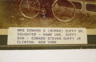 Cabinet Photograph Woman On Bicycle 1800s