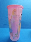 Disney Princess Tupperware 6 Piece Pink Snack lunch Set