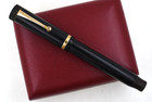1920   s Parker Duofold Sr  Black Permanite Fine Nib Excellent Fountain Pen