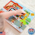 Melissa And Doug Around The Fire Station Sound Puzzle - Wooden Peg Puzzle  8 