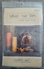 Threads That Bind Guarded Gate Punch Needle Embroidery Design 639 Pattern Fabric