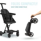 Dream On Me Coast Rider Stroller 3-in-1 Lightweight Compact Black