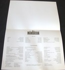 Manhattan - 1979 Original Screening Program  Woody Allen  Diane Keaton