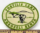 Vintage Tortilis Camp Amboseli Kenya Jacket Patch Elephant Africa Souvenir