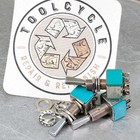 3ea Jbt-usa-made 3-position Toggle Switch Dpdt On-on-on 6-pin 5a 125vac  276