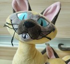 New Disney Store Si   Am Plush Siamese Cats  Lady  The Tramp Stuffed Animal