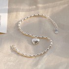 Women s 925 Silver Heart Bracelet