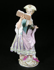 Meissen Figure Number 15  the Singer - Galante Kapelle  Late 19th Century