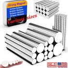 5-100 Pcs Small Magnets Mini Tiny Round Micro Magnet Neodymium Disc Rare Earth