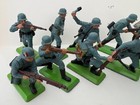 Vintage Britains Deetail German Army Soldiers  11x Figures