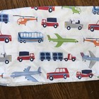 Pottery Barn Kids Brody Transportation Twin Sheet Set 3 Piece Cars Planes Buses