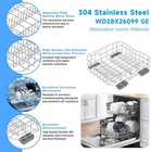 Ge Compatible Wd28x26099 Wd28x34744 Dishwasher Lower Rack Assembly
