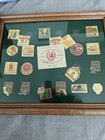 Coca-cola Collector Pin Lot     3 Framed Sets  olympics   Club Convention 