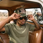 Printed Camo Heritage Eagle Crest 250th Anniversary Baseball Cap