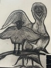  Original Charcoal Sketches  Art  Drawings  9 Inch X 12 Inch