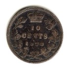 1888 Canada Silver 10cents