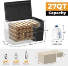 12v Car Refrigerator Freezer Portable Compressor Cooler App Control For Camping