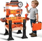 Kids Tool Bench With Realistic Electric Drill And Tool Box  Pretend Play Kids   