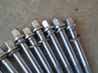  10  Vintage 1970 s Slingerland 6 5 X 14 Deep Snare Drum Tension Rods-vg 