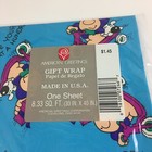Vintage Nos American Greetings Ziggy Birthday Wrapping Paper Sealed 