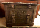 Antique German Steel Strong Box - Patent  1  Dreyer Of Hamburg Around 1900  