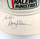 Davy Allison Autographed Raceway Ministries Trucker Hat  Nascar  Talladega 1992