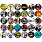 Nirvana 1 25  Pinback Buttons 30 Pins Set 90s Music Grunge Rock Band Kurt Cobain