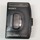 Sony Walkman Wm-fx32 Portable Cassette Player Am fm Radio Auto Reverse Black