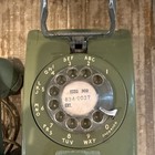 Bell System Western Electric Green Rotary Dial Corded Wall Mount Phone 1977