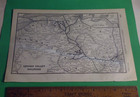 Rare 1903 Railroad Map Of Lehigh Valley R r  Routes   It s Connections Penn   Ny