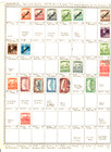 Old Hungry Mint M h    Used Stamps Lot J -256     On Paper 