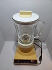 Vintage 1970 s Hoover Solid State Blender Model 8965 Rare Harvest Gold Tested