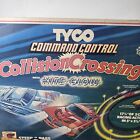 Tyco 6804 Command  Collision Race Track Set Nite Glow Slot Car - Untested